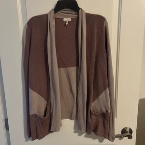 Color Blocked Cardigan
